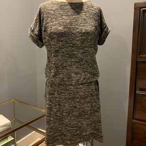 Max Studio short sleeve sweater dress